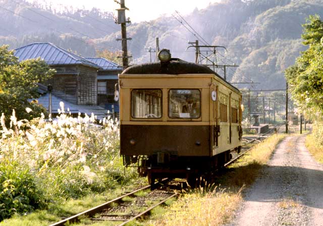 蒲原鉄道　七谷駅