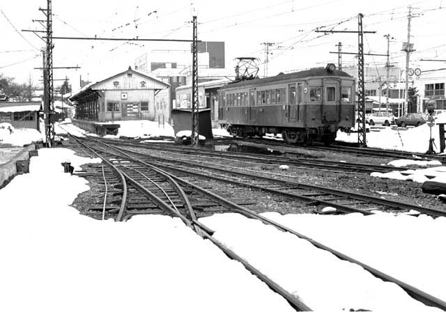 蒲原鉄道　村松駅