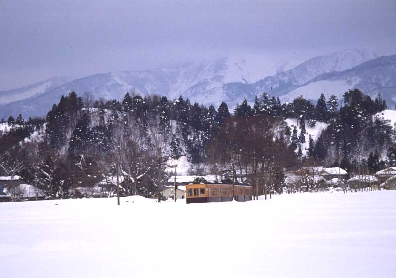 蒲原鉄道　モハ61＋モハ71　大蒲原～高松