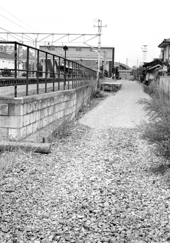上田丸子電鉄廃線跡