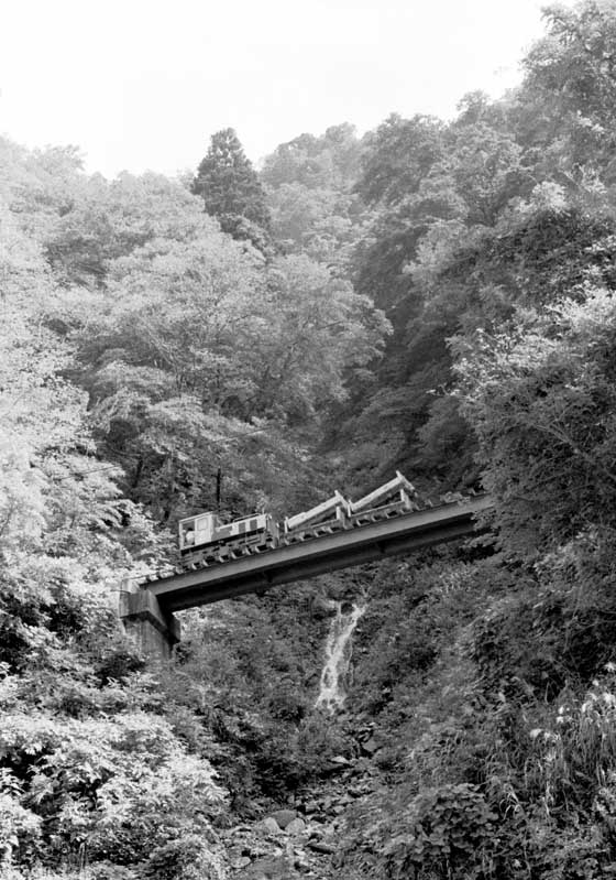 立山砂防軌道　ナローゲージ