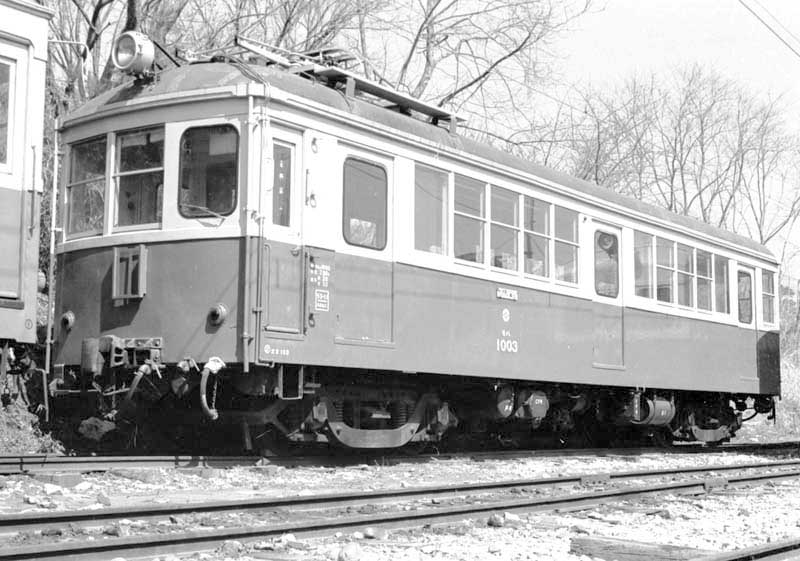 日立電鉄　モハ1003