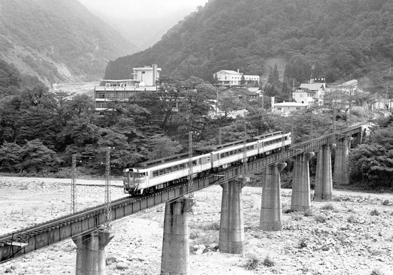 富山地方鉄道　特急　北アルプス　名鉄　キハ8000系