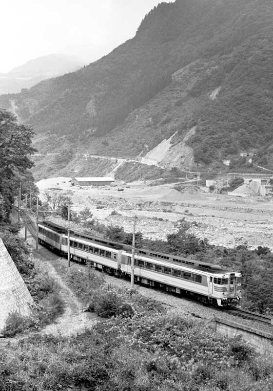 富山地方鉄道　特急　北アルプス　名鉄　キハ8000系