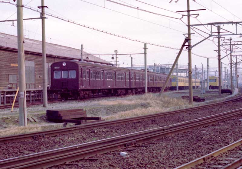 鶴見線　72・73系　101系　弁天橋電車区