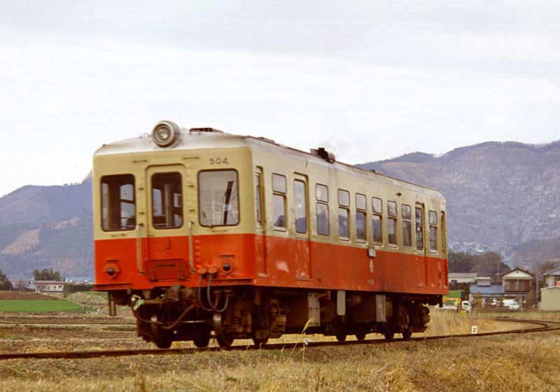 筑波鉄道　キハ504