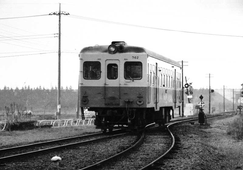 筑波鉄道　キハ762