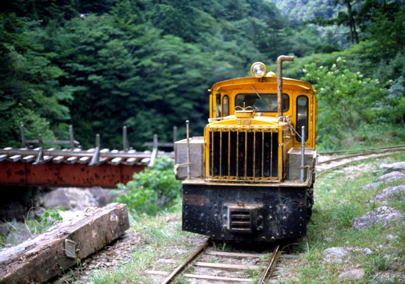 安房森林軌道　屋久島　ナローゲージ